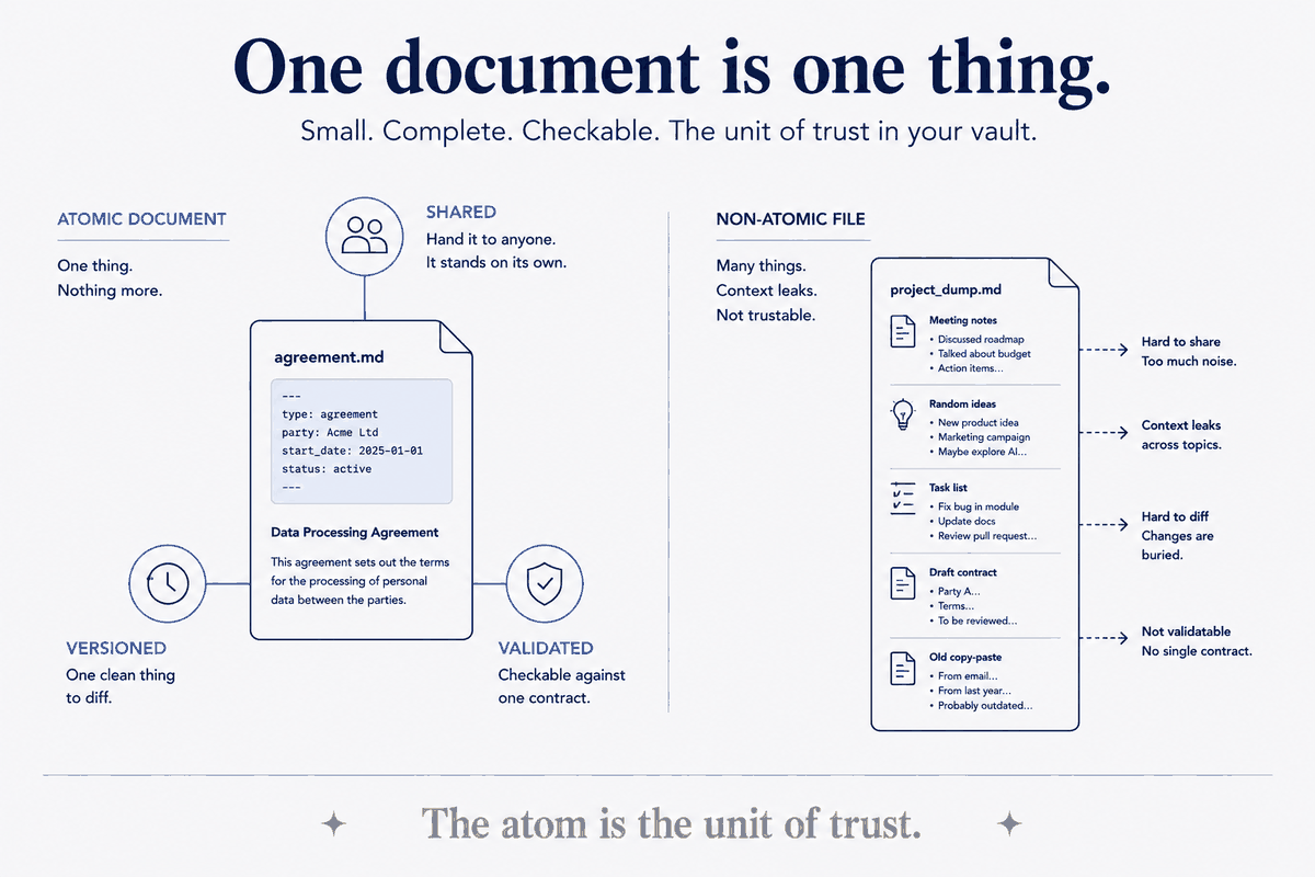 Atomic Documents