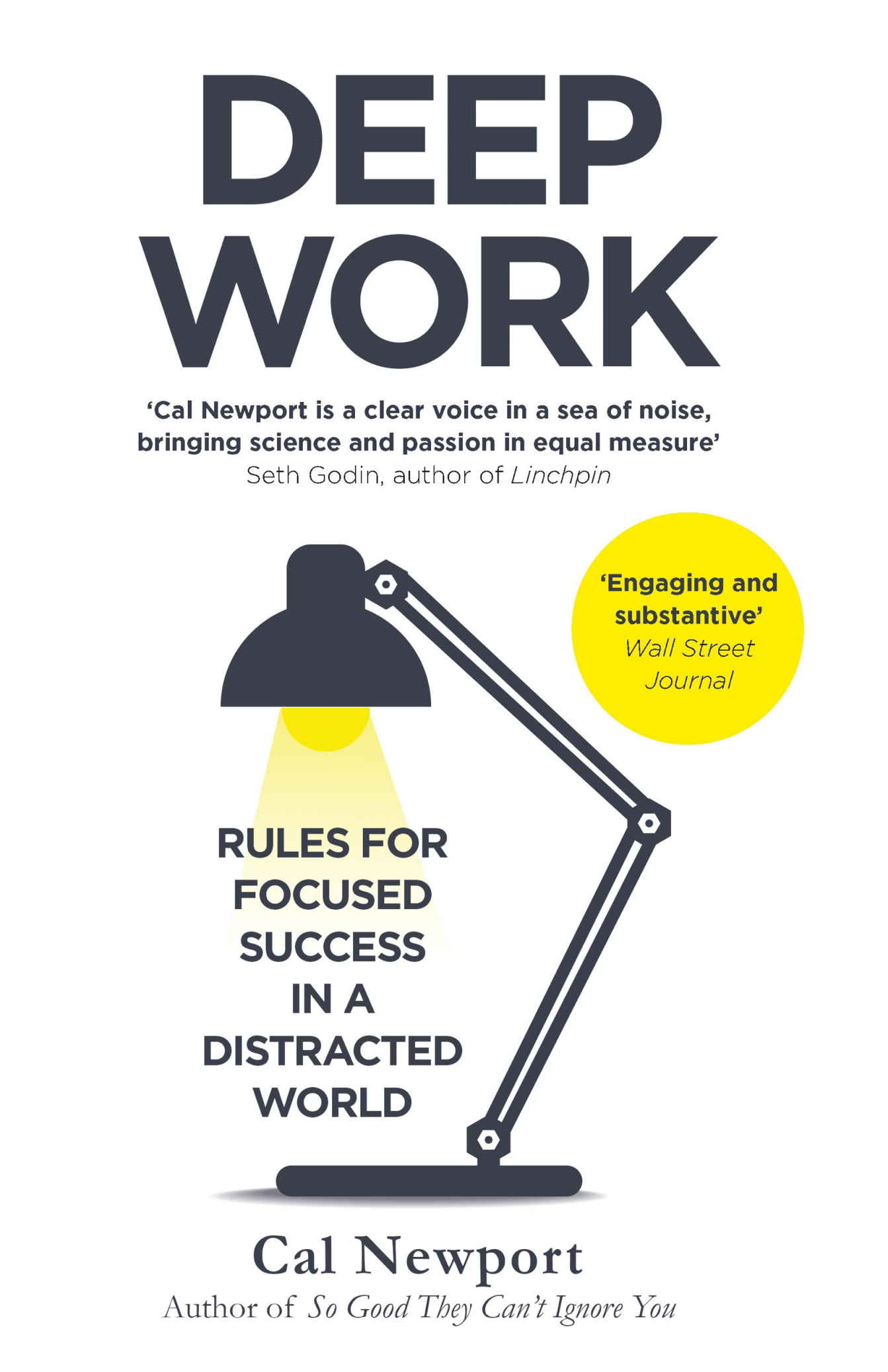 Deep Work: Rules for Focused Success in a Distracted World cover