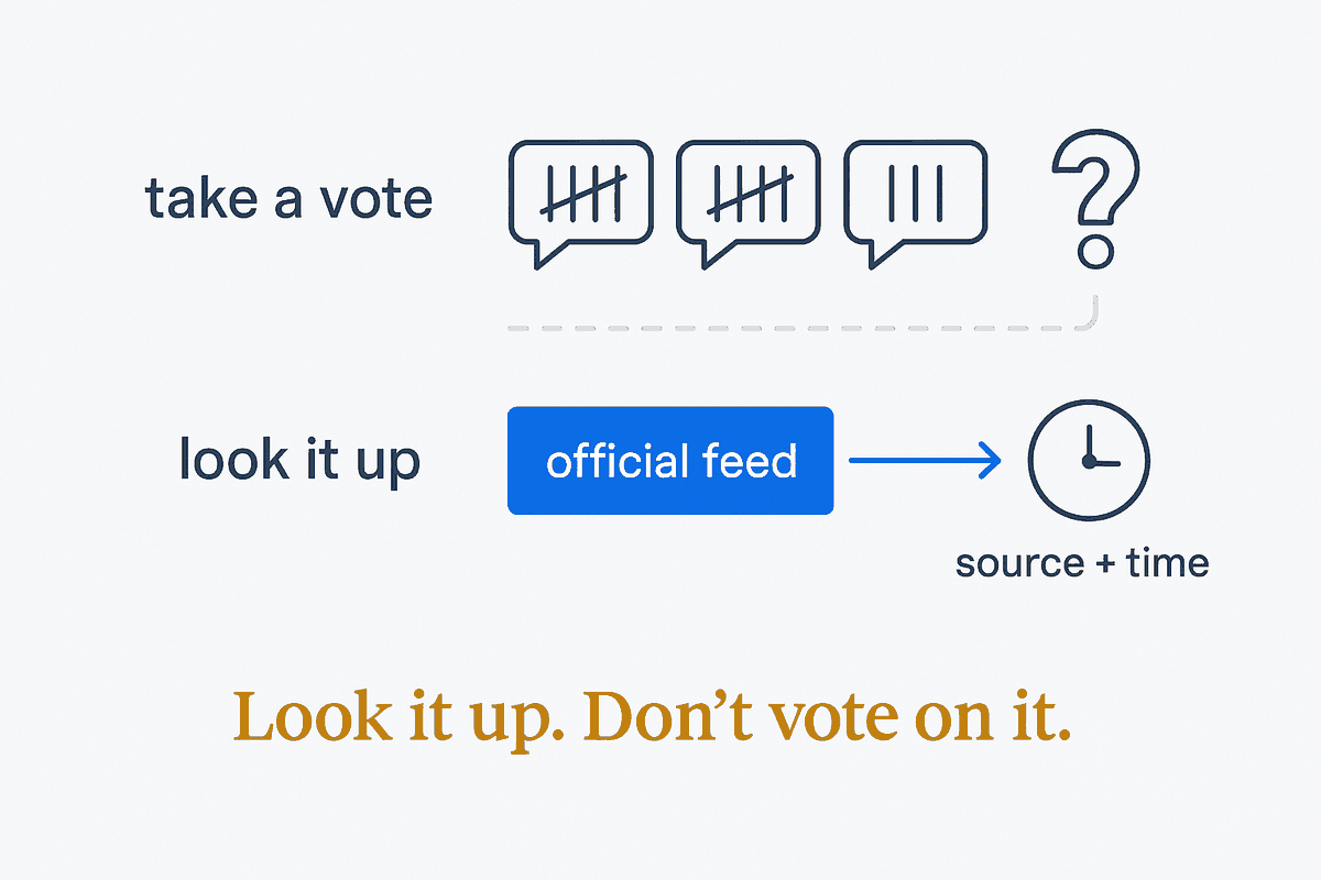 Consensus Is Not a Source