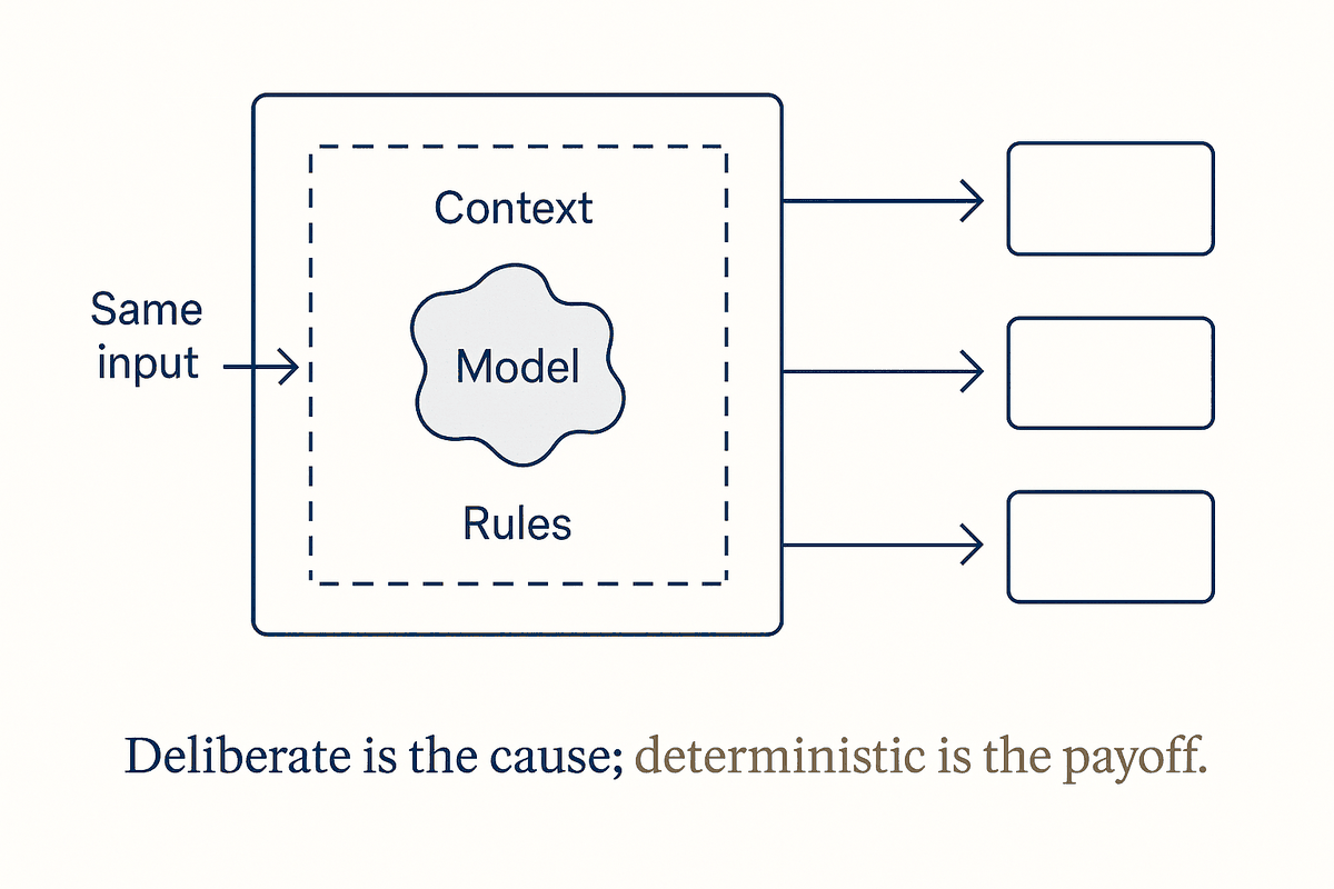 Deterministic by Design