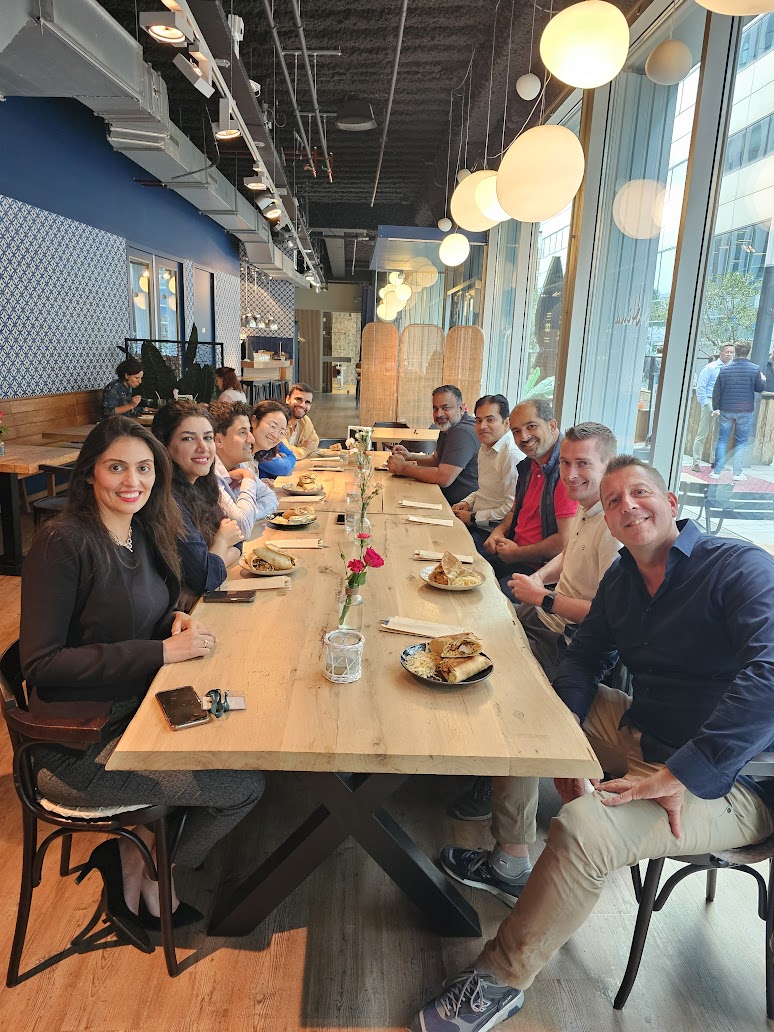 Jaco with a data team