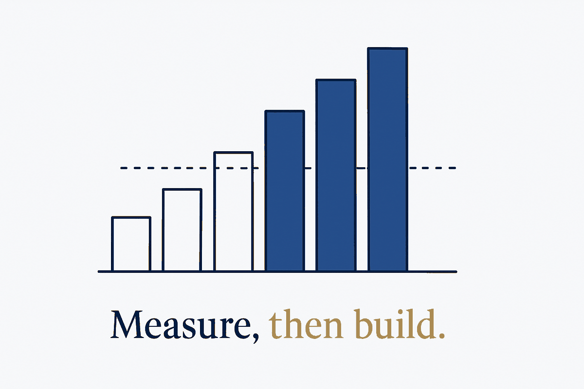 Measure the Axis Before You Build